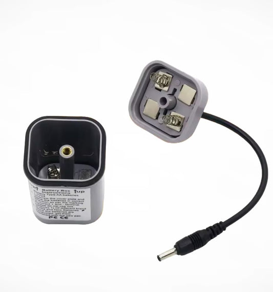 AS-BB3 Scatole universali per batterie per rubinetti automatici con sensore – 4x AA (6V) – Opzione con connettore jack