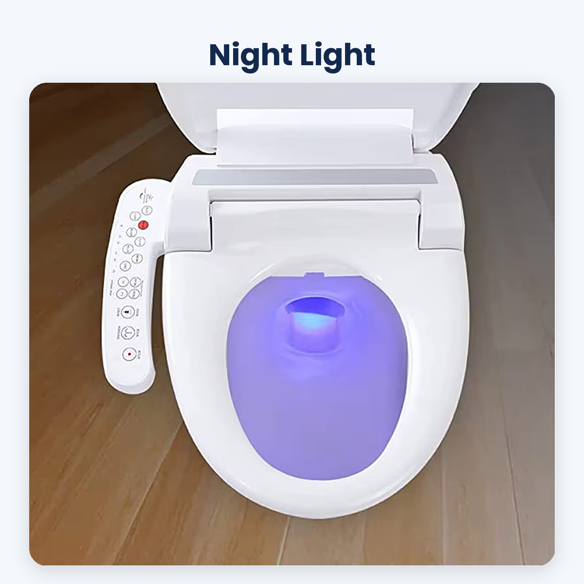 RAB-103 Smart Heated Bidet Toilet Seat – Warm Water Wash, Warm Air Dryer & Soft Close