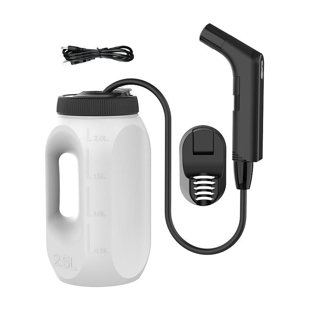 RAB-103P Portable Rechargeable Bidet Sprayer – USB Electric Handheld Shataf for Personal Hygiene, Travel & Camping