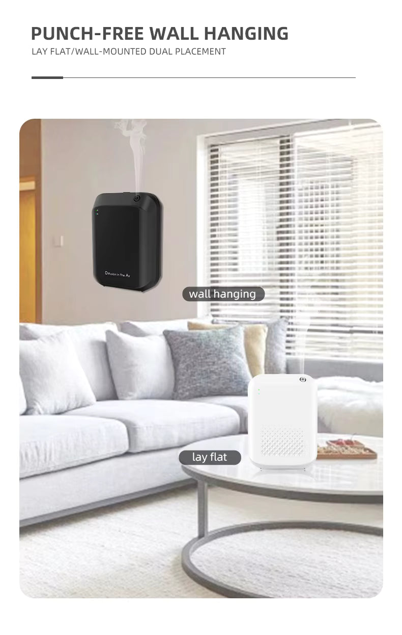 AFD1-BT 150ml Bluetooth Smart Fragrance Diffuser Battery Operated Commercial Aroma Diffuser