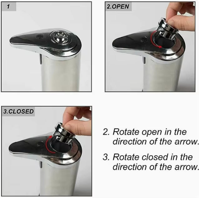 AS-CD1001 Touchless Countertop Soap Dispenser