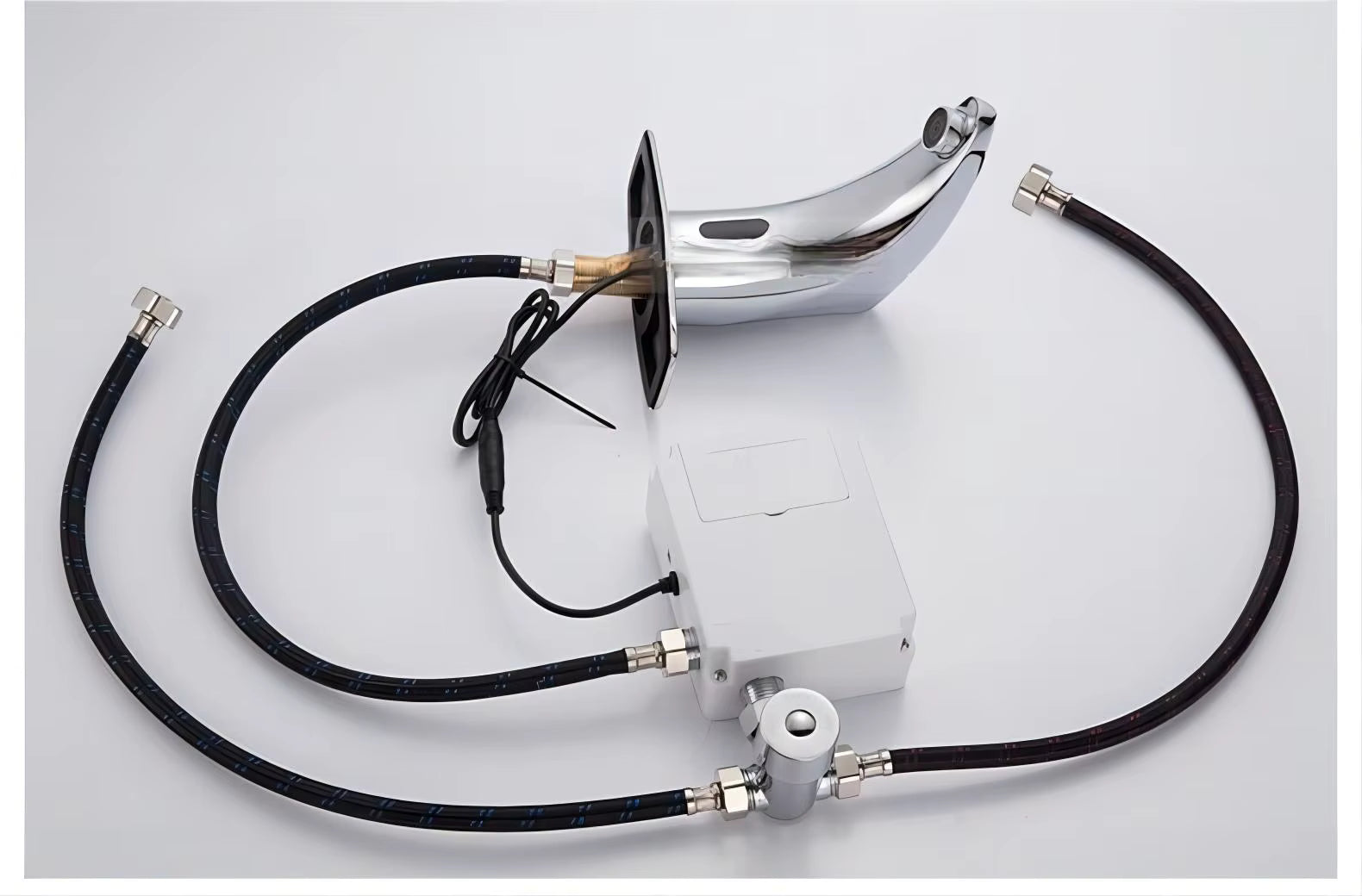 AS1CB Automatic Sensor Tap Control Box – Rectangular Design – Battery or Mains Powered