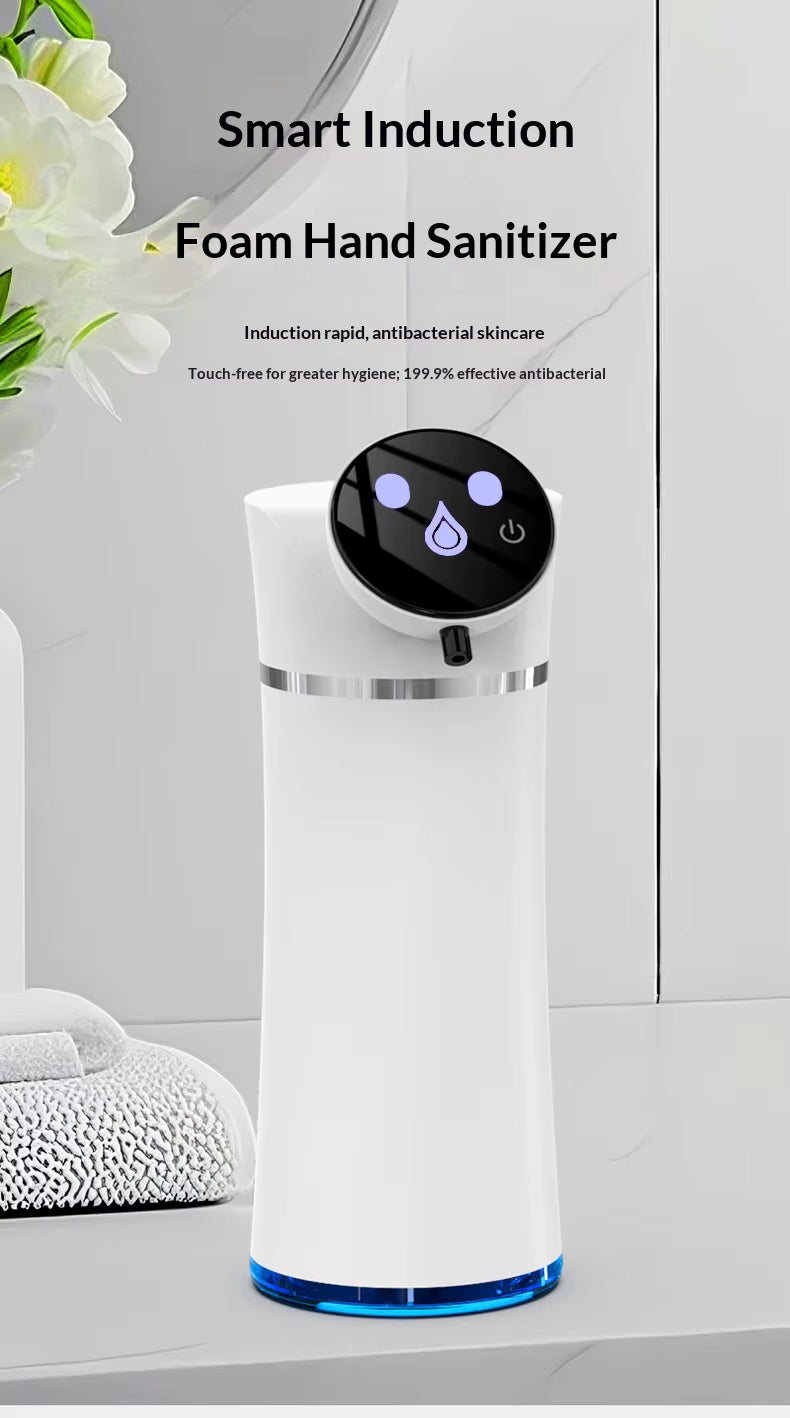 ASD-420 Automatic Soap Dispenser with LED Display – 420ml Touch-Free Foam & Liquid Hand Wash Dispenser