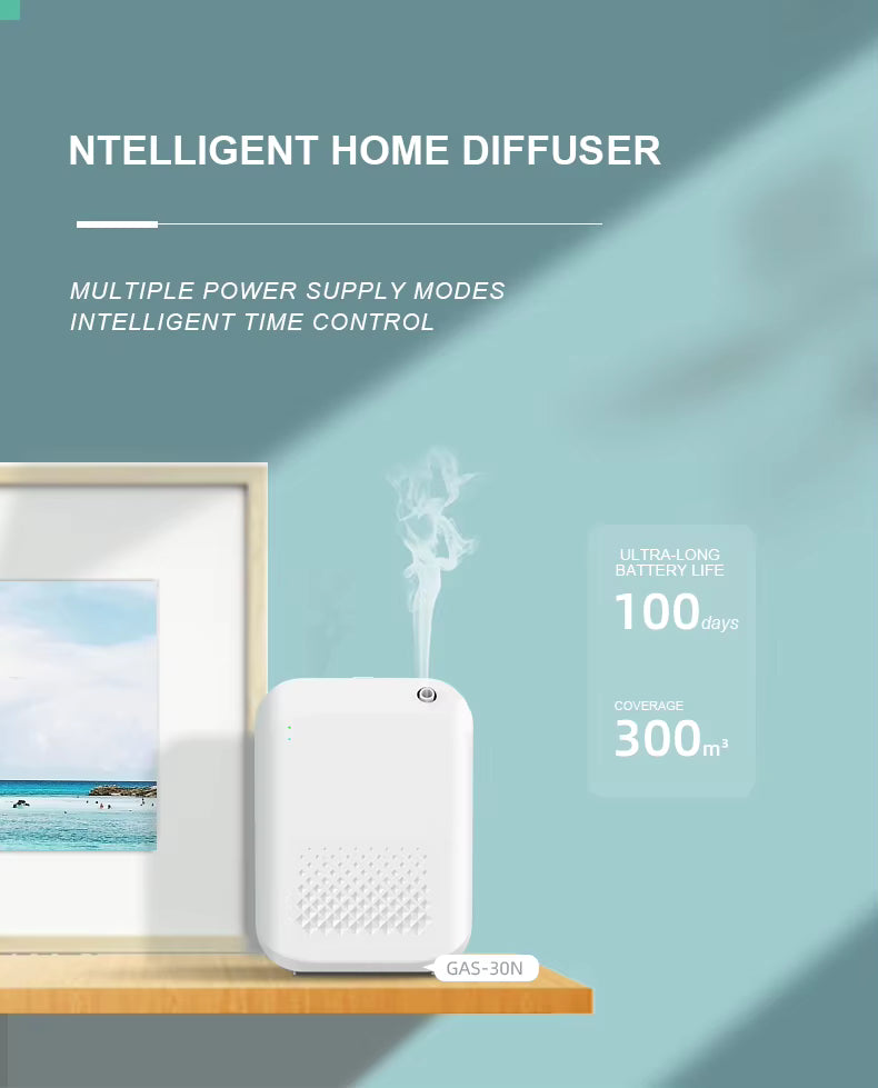 AFD1-BT 150ml Bluetooth Smart Fragrance Diffuser Battery Operated Commercial Aroma Diffuser