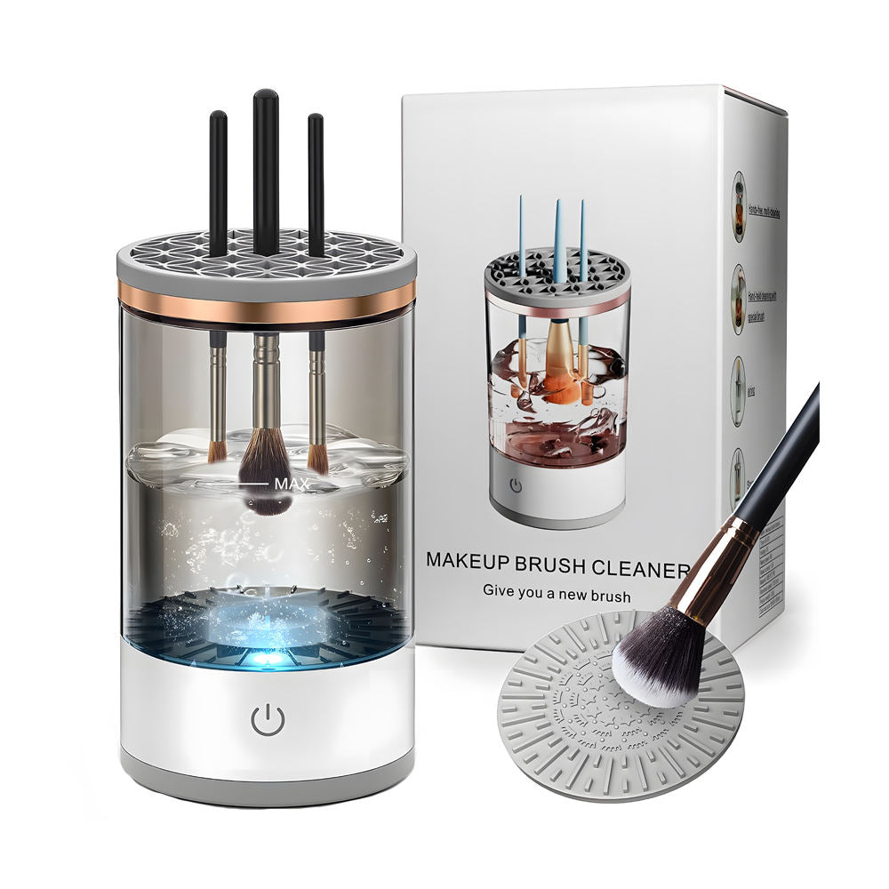 AS-BC1 Electric Makeup Brush Cleaner - Automatic, USB Rechargeable, 7000RPM