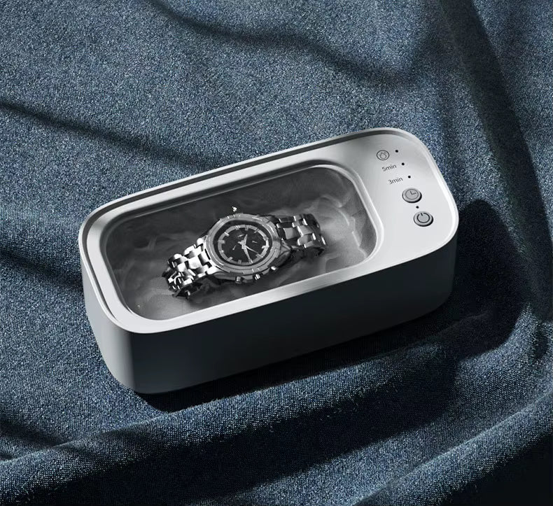 AS-UC1 Compact Ultrasonic Cleaner - USB Powered, 45kHz, Eco-Friendly Jewellery & Glasses Cleaner