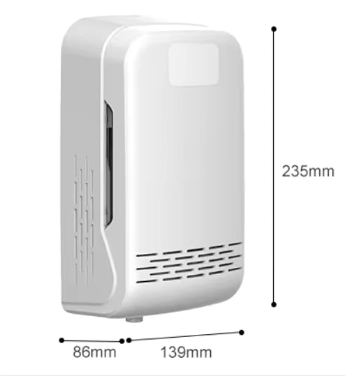 ASD2 1000ml Wall Mounted Urinal Sanitiser Dispenser