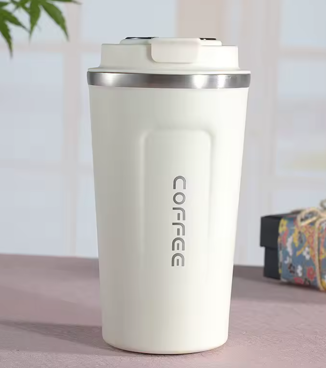 ASTM-510 Smart Temperature Display Insulated Travel Mug – 510ml Stainless Steel Vacuum Tumbler