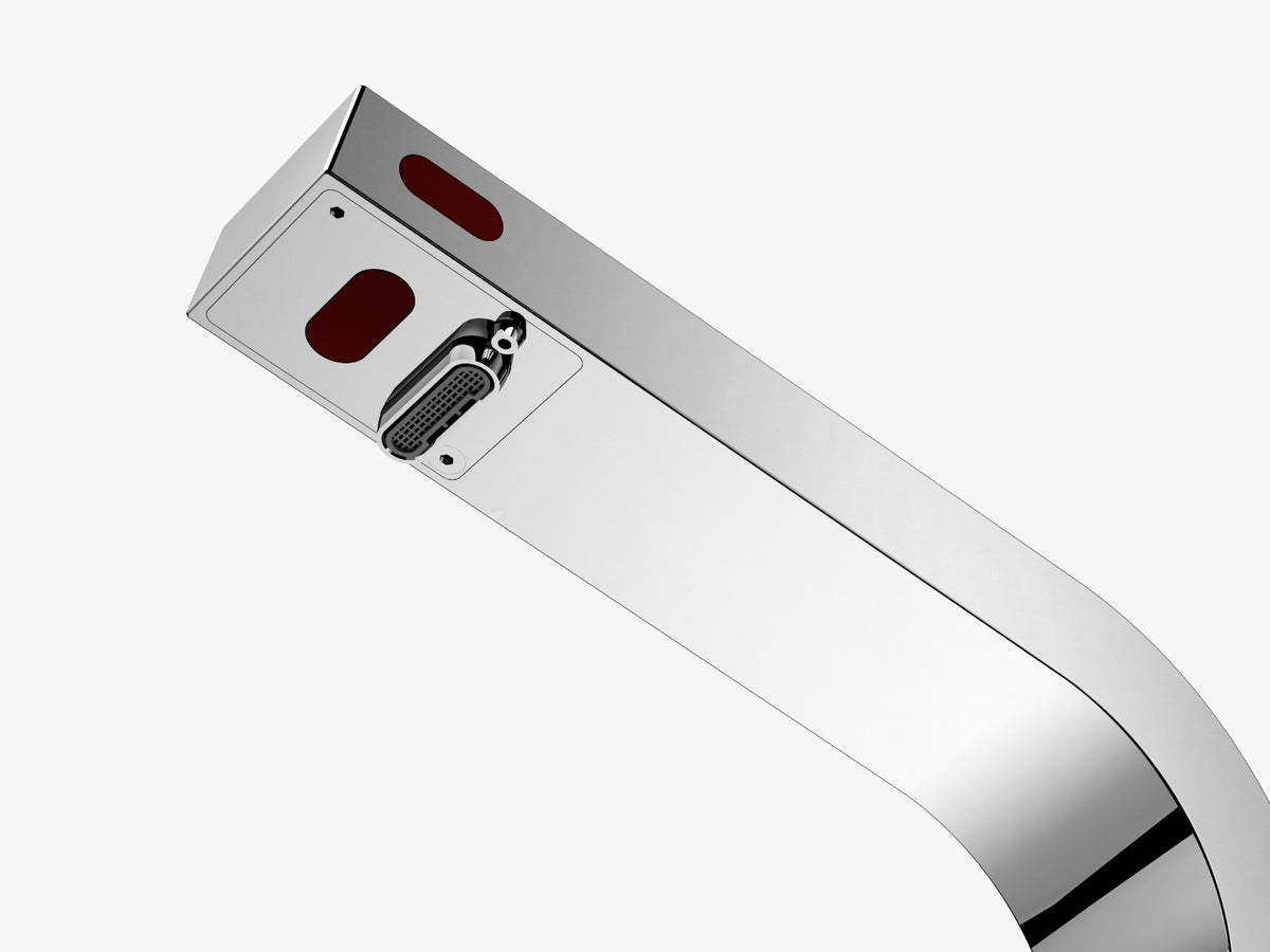 AS-TS1C Deck-Mounted 2-in-1 Sensor Water & Soap Dispenser – Chrome, Dual Sensor Activation