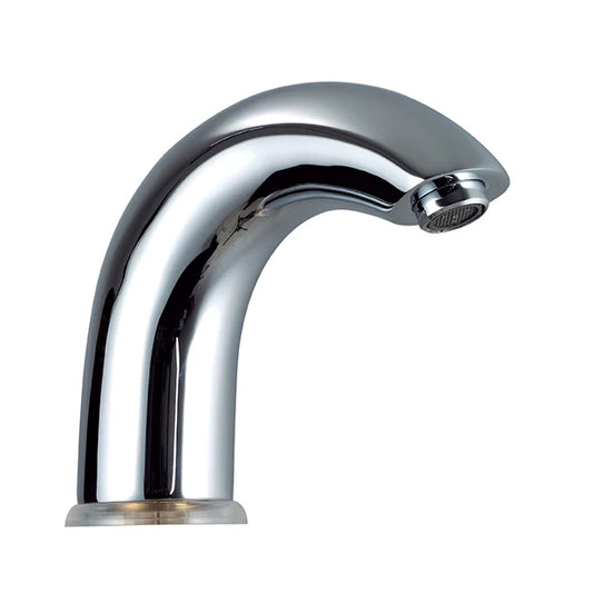 SST-0037 360° Induction Automatic Sensor Tap – Touchless Curve Neck Faucet with Surround Sensor Technology, Chrome Finish, Battery Powered